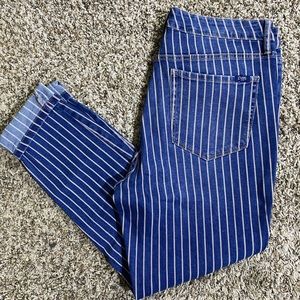 Chaps Stripped cropped pants